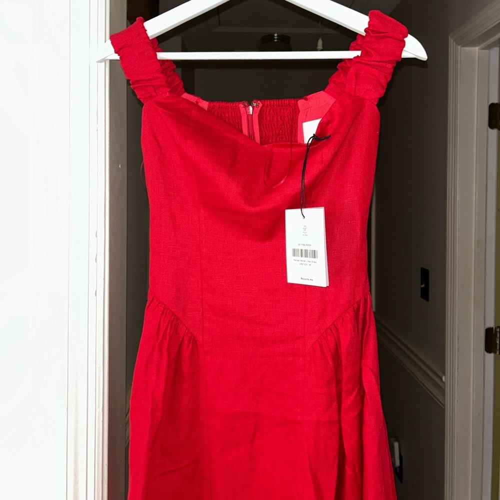 Reformation Petites Monet Linen Dress - Picture 13 of 15
